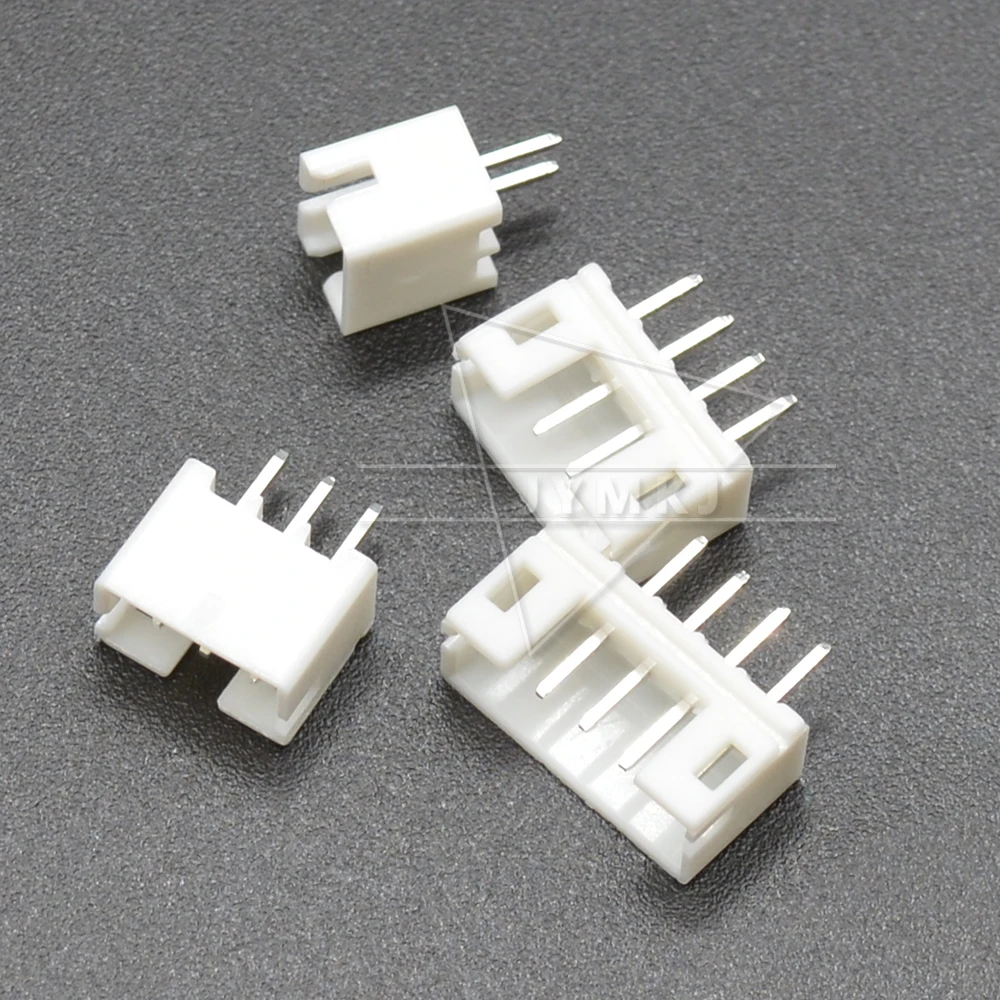 50pcs/lot JST PH 2.0 2P3P4P5P6P7P8P9P10P11P12 pin Header 2.0mm male material PH2.0 2mm Connectors Leads PH-A straight pins