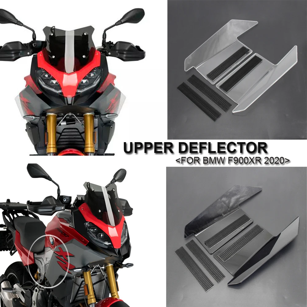 

NEW Motorcycle For BMW F900XR 2020 2021 Side Windshield Windscreen Wind Deflector