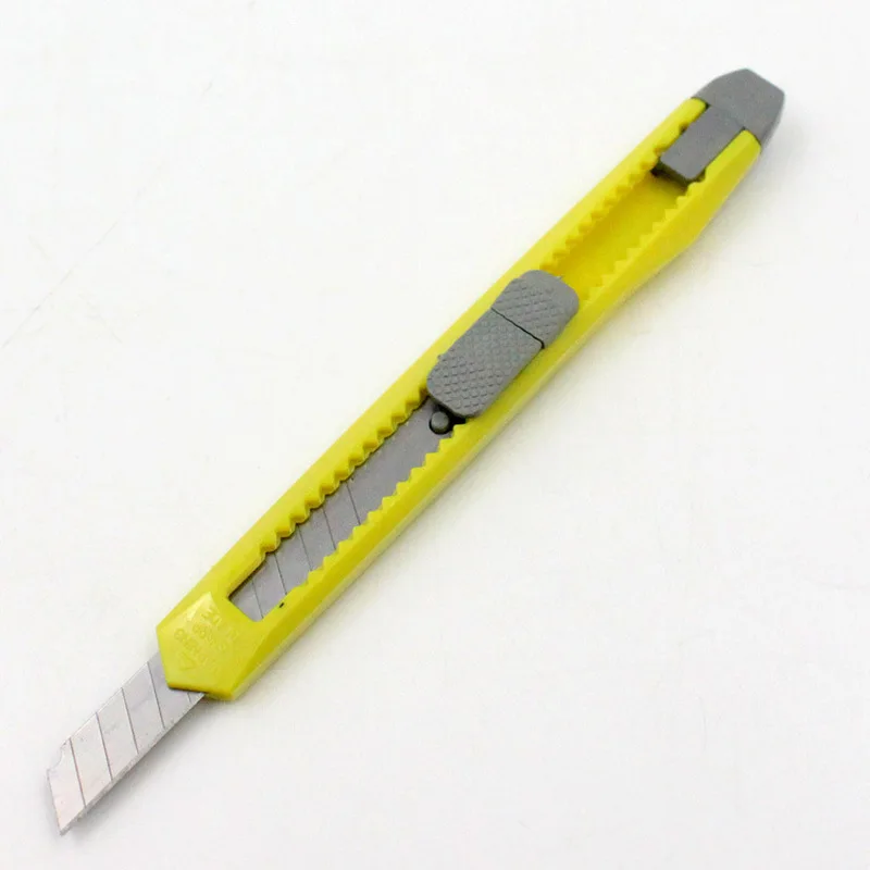 Sharp Mini Utility Knife pocket School Stationery box Letter Opener Envelope Cutter for Craft Wrapping Kindergarten Supplies