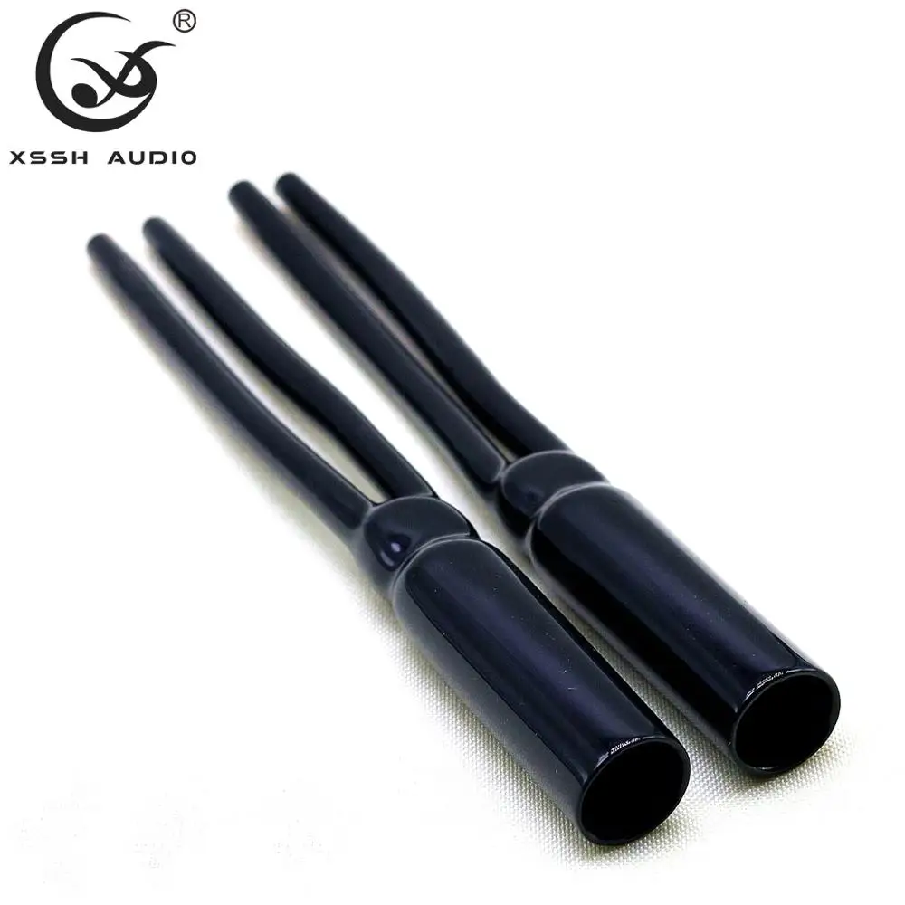 20Pcs 16mm19mm XSSH Audio DIY Hi Fi Aksesoris Kabel Besar Panjang Tidak Menyusut PVC Y Boot Celana Spliter Tabung Tubing