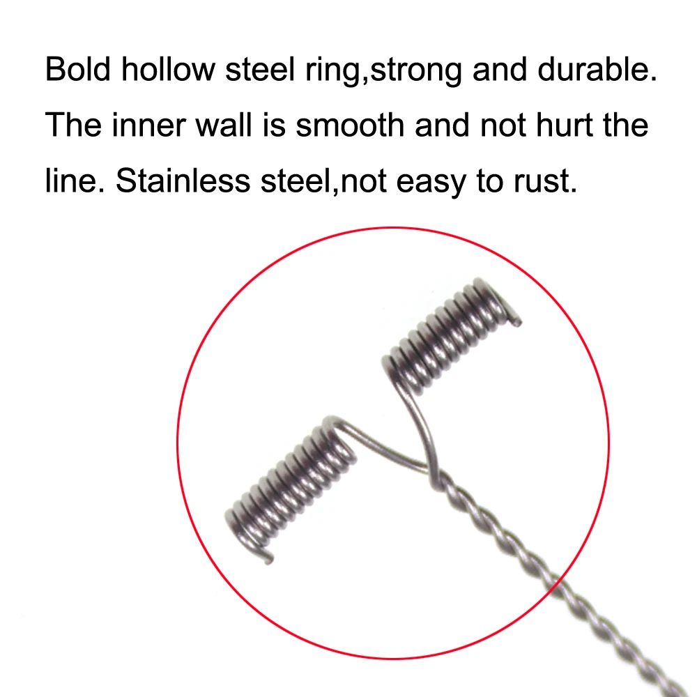 100PcsแขนลวดลูกปัดTรูปร่างปลาRigสาขาBalanceขนาด 5 ซม.6 ซม.7 ซม.8 ซม.9 ซม.10 ซม.12 ซม.15 ซม.อุปกรณ์ตกปลา