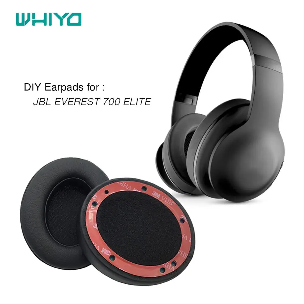 WHIYO DIY Replacement Headband EarPads for JBL EVEREST 700 ELITE Wireless BT Bluetooth V700BT Earphones Cushion Cover Cups #