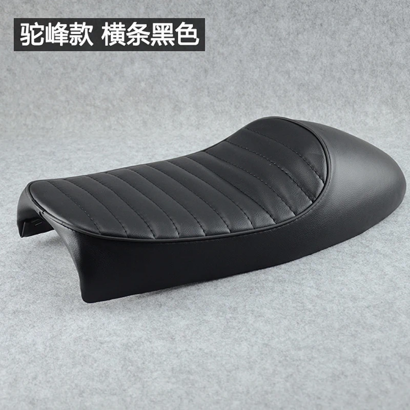 Waterproof CG125 Motorcycle Seat Saddle Retro Cafe Racer Back Seat Cover Cushion Hump Motor Styling