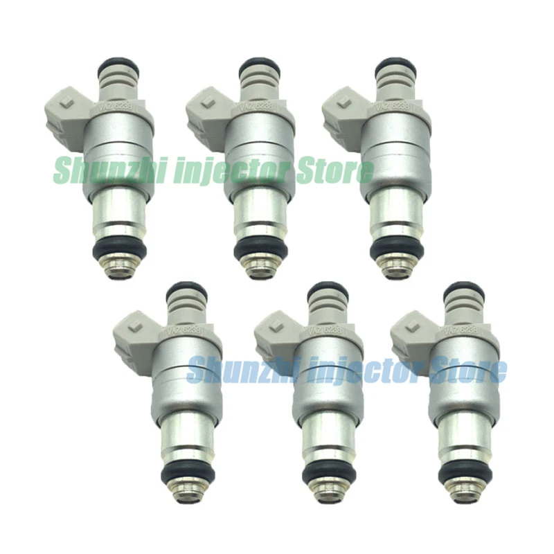 6pcs Fuel Injector Nozzle For Soviet Russian The Lada Volga cars L4 1990-2012 OEM:VAZ6238  VAZ 6238