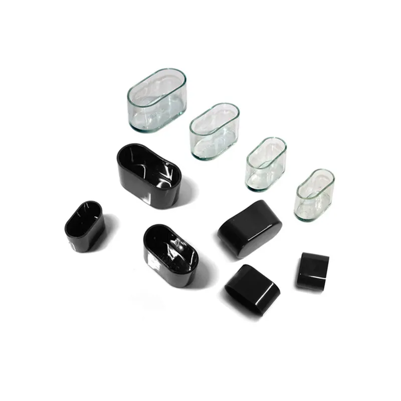 4PCs/set Oval Chair Leg Caps Feet Protector Pads Furniture Table Covers Socks Dust Cover Non-Slip Furniture Leveling Feet