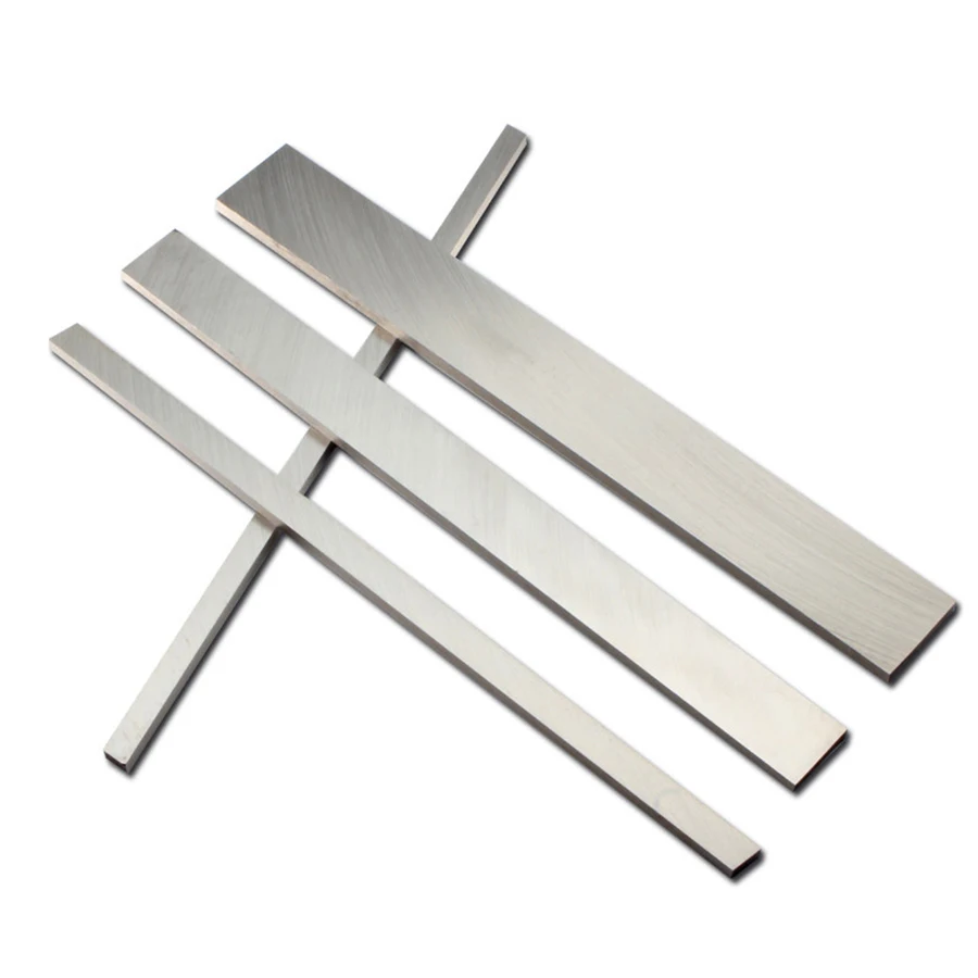 White steel knife white steel bar thickness 10mm long 200mm high speed steel turning tool CNC lathe steel blade HSS Steel insert