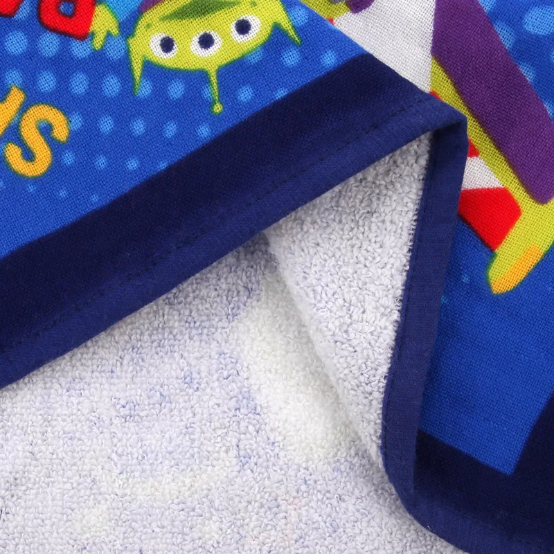 34x34cm Buzz Lightyear Children Baby face towel Soft 100%cotton children boy girl kids soft towel Handkerchief Space Ranger