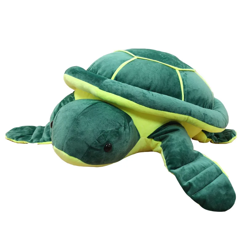 Dorimytrader New 80cm Big Plush Animal Turtle Toy Stuffed Soft Giant 31''  Tortoise Doll Nice Kids Gift Free Shipping DY61218