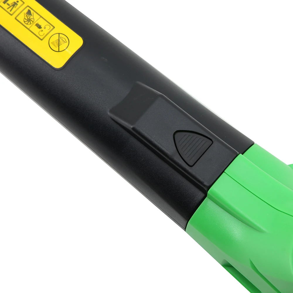 East 18V Li-ion Cordless Blower Leaf Blower 1300mAh Rechargeable Battery Garden Power Tools ET1006 Portable Long Pole Green