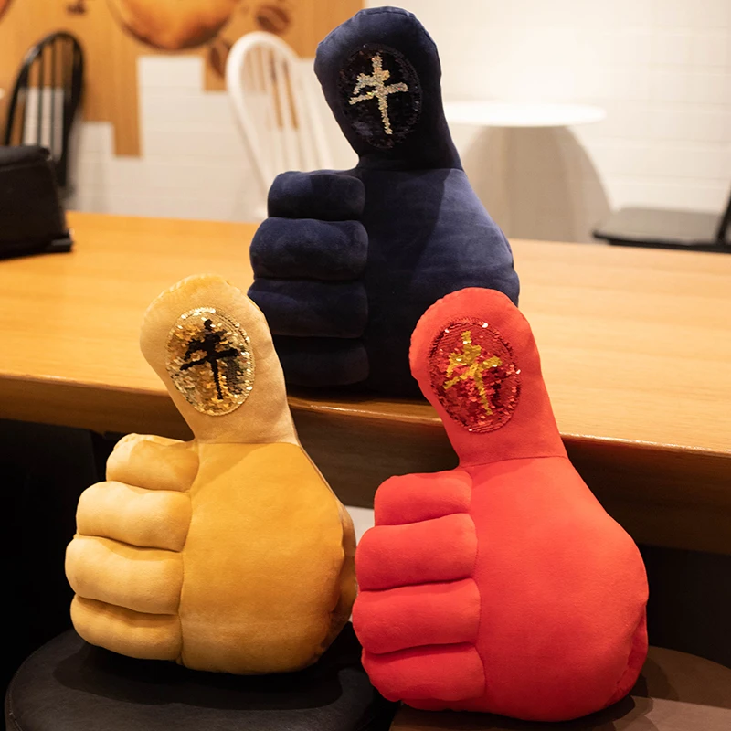 ใหม่ Thumb Plush ของเล่น Thumb Plush ของเล่นอุ่นมือวันเกิดของขวัญเด็กนวนิยาย Plush ของเล่น