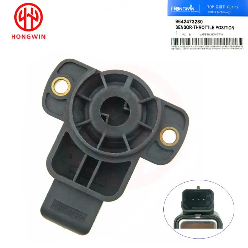 Throttle Position Sensor TPS OEM 9642473280 9623840499 For Citroen C2 C3 C5 Berlingo Peugeot 206 306 307 407 607 Expert  Partner