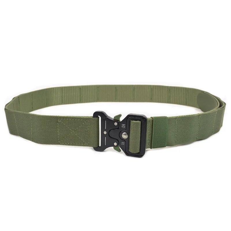 

4*128cm Alloy Buckle Nylon Easy Ralease Molle Belts