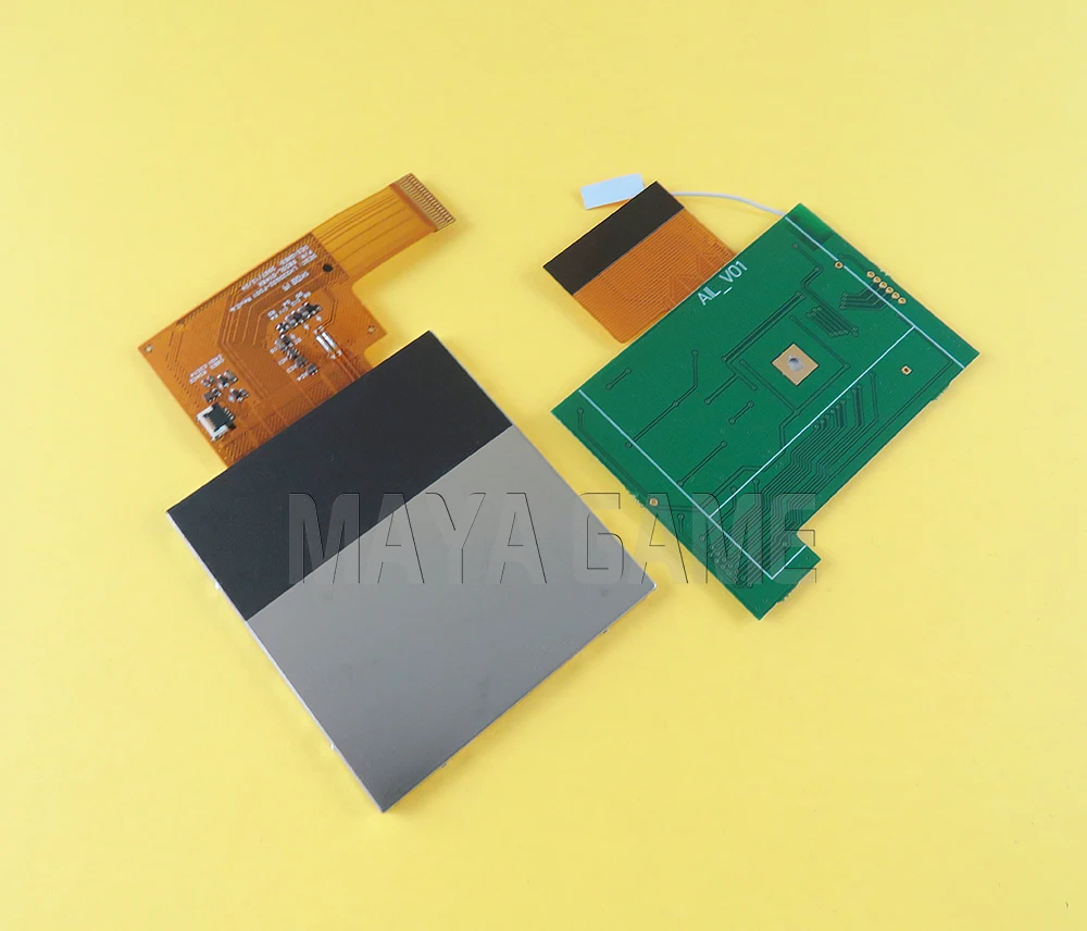 1 مجموعة ل نينتندو GBC شاشة LCD تعديل عدة استبدال شاشات الكريستال السائل الخفيفة عالية سطوع قابل للتعديل 5 قطاعات الملحقات