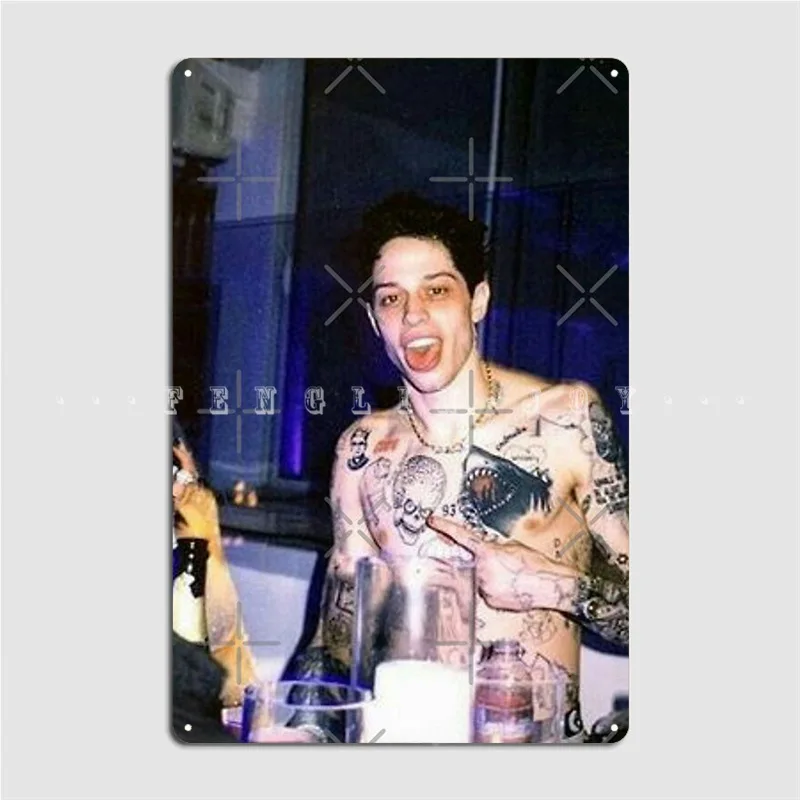 

Металлический знак Pete Davidson Bar, винтажный Настенный декор для паба, паба, гаража, жестяной плакат