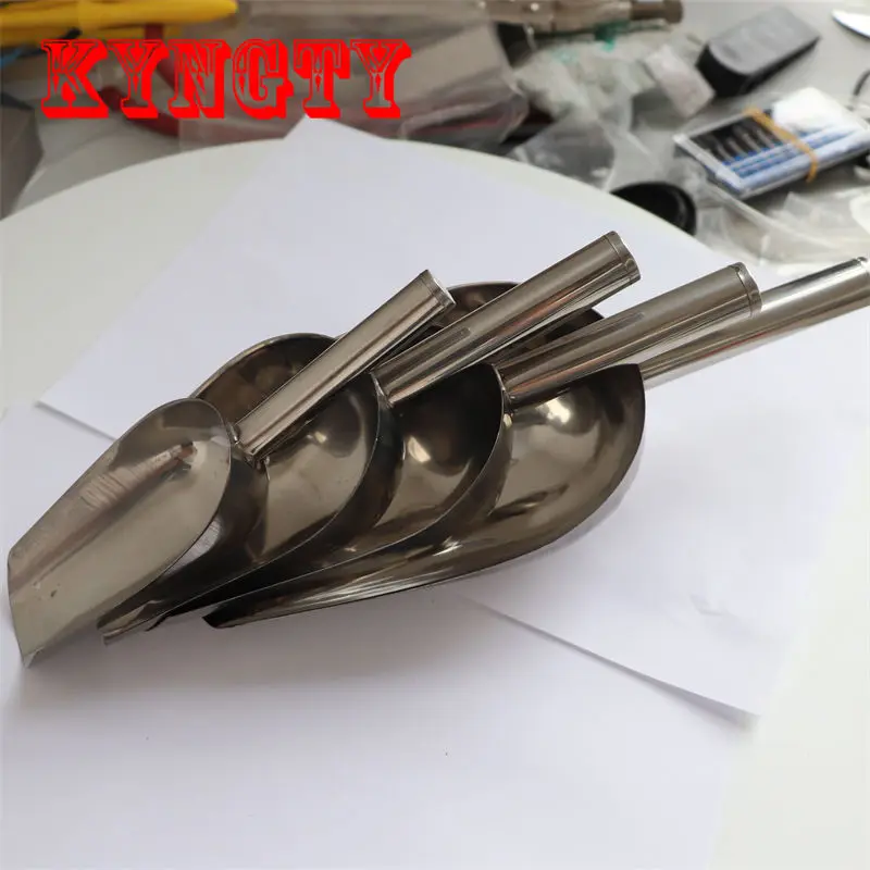 Kitchen Organizer Kitchen Tools Jewelry S-Steel Ice Scoop Candy Scoopers Spice Large Party Buffet Kitchen Flour Dry Goods Shovel