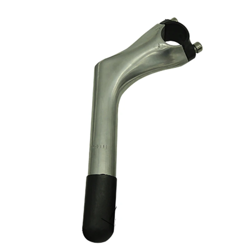 700C Travel Bike Gooseneck Handlebar Standpipe 25.4mm Standpipe Mountain Bike Dead Speed Aluminum Alloy Stem