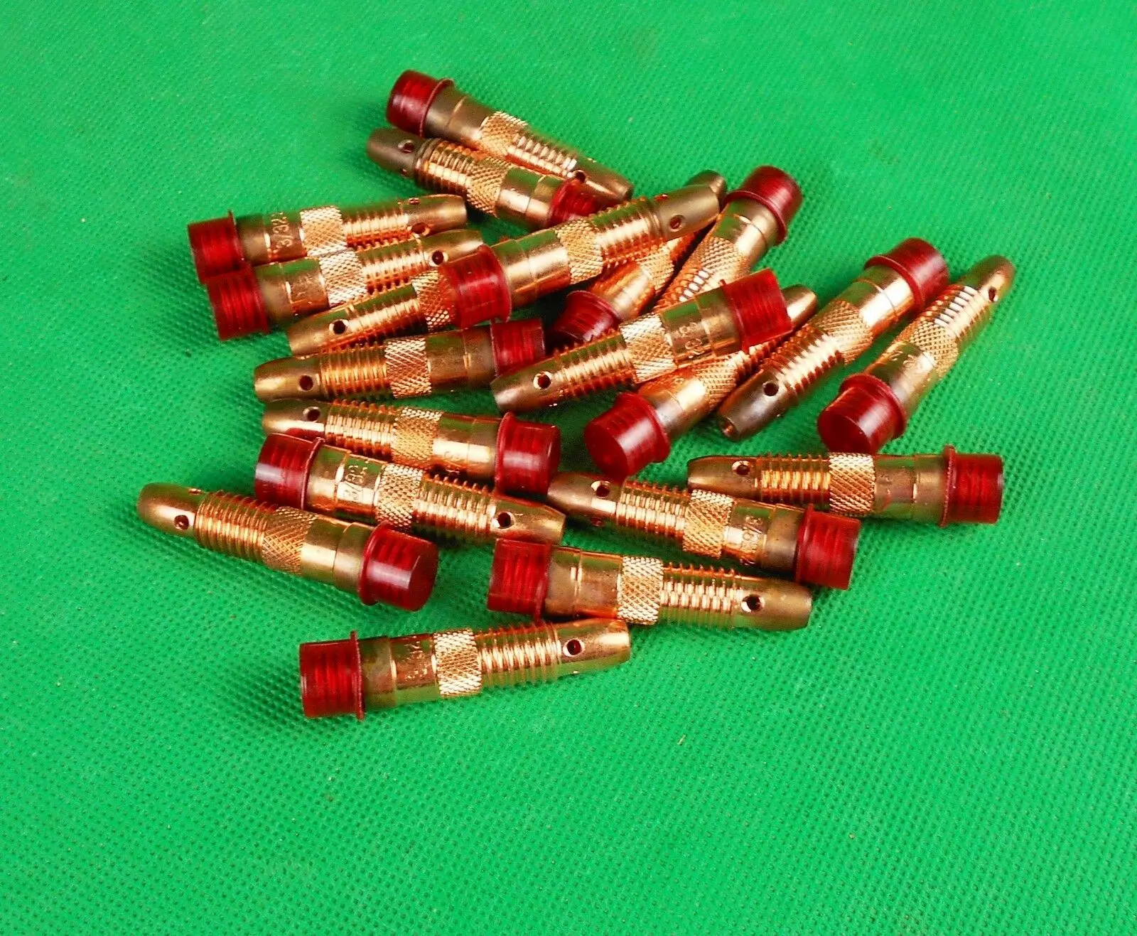 

10Pcs 1.6mm Collet Body TIG Torch WP 17/18/26 Series Tungsten Electrode Holder