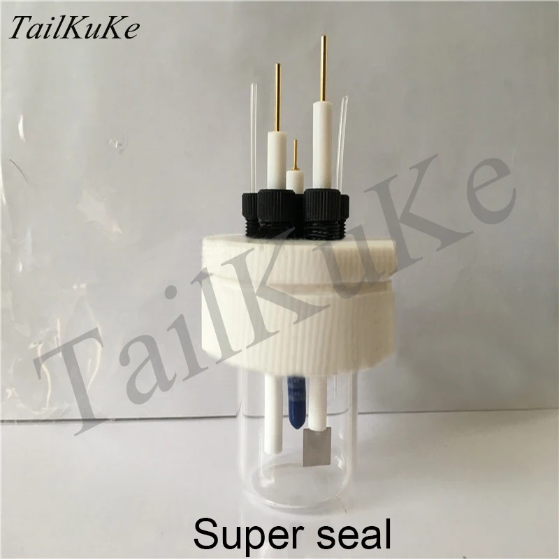 C001 Glass Seal Electrolytic Cell Sealed Electrolytic Cell 50ml-500ml Three-electrode System