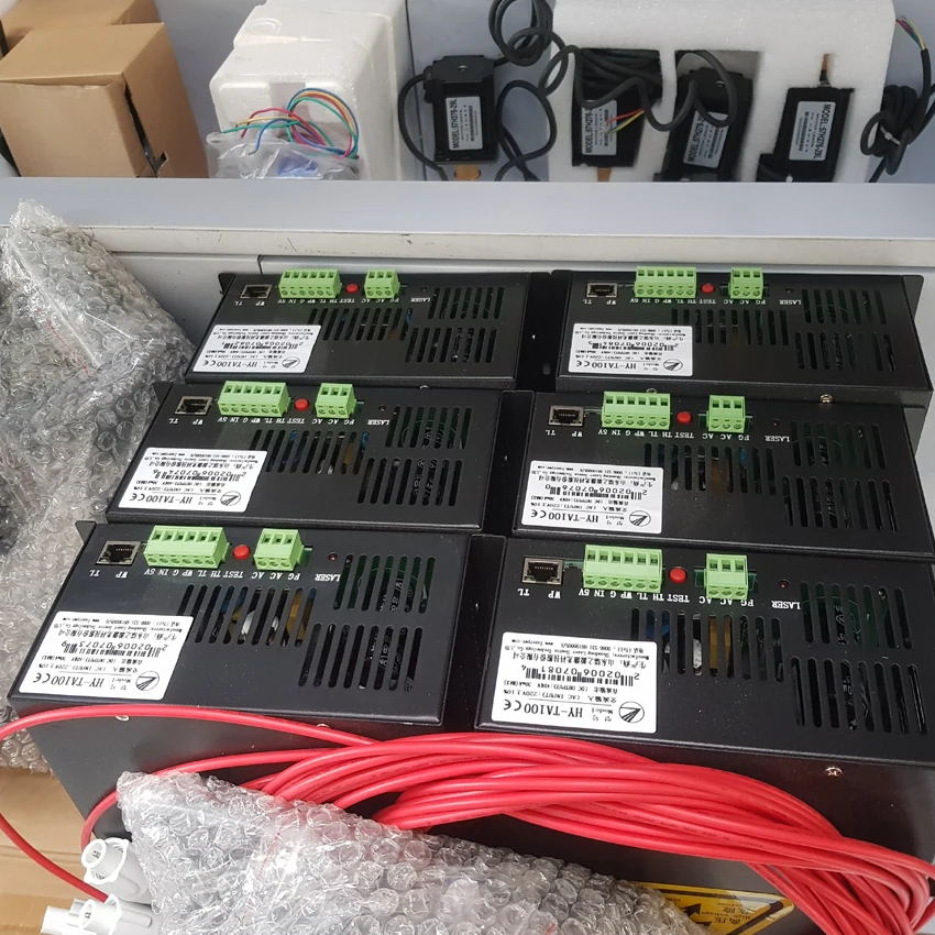 80W 100w 150w  CO2 laser power supply for laser cutting and engraving machine