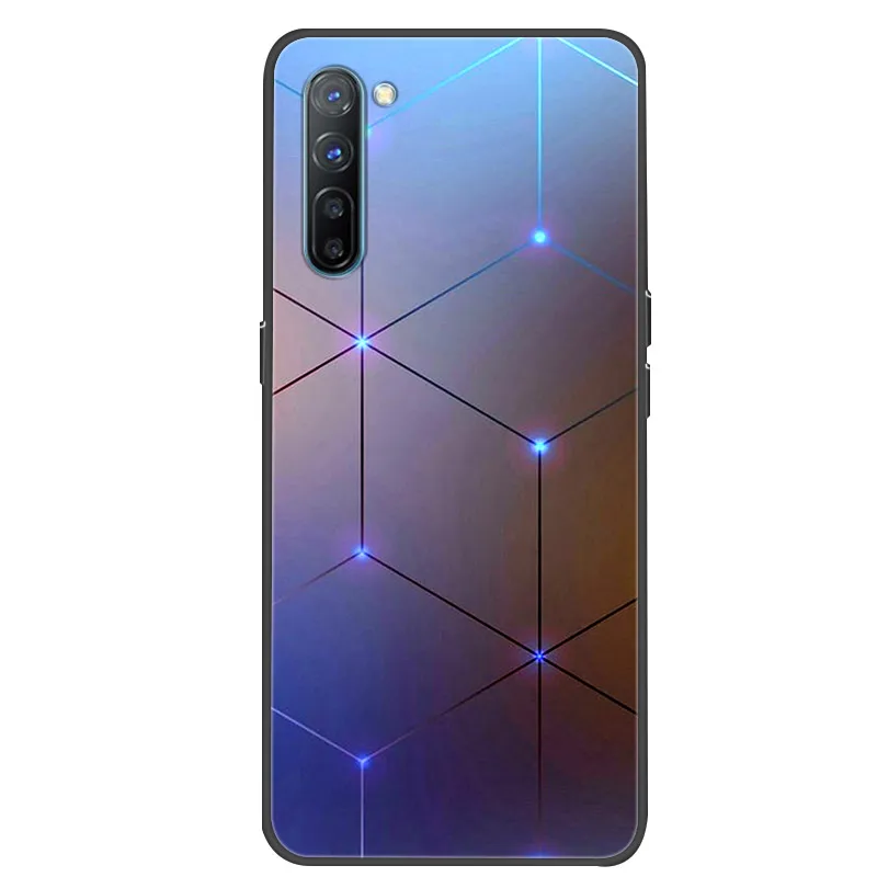 For OPPO Reno 3A Case marble Printed Soft Silicone Phone Cover For