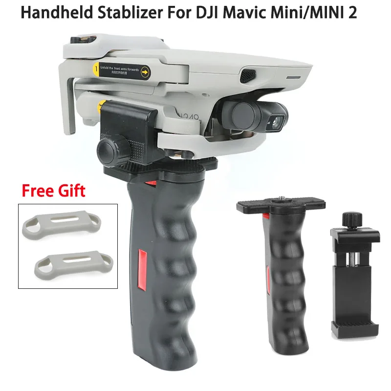 Handheld Stablizer Holder Mount Selfie Stick Bracket Landing Shooting For DJI Mavic Mini /Mini 2 Drone Accessories