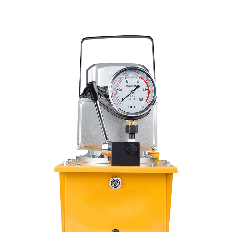 DYB-63A 220V high Pressure Electric Hydraulic Pump Electric Hydraulic Station Fast Low Power With Shockproof Pressure Gauge