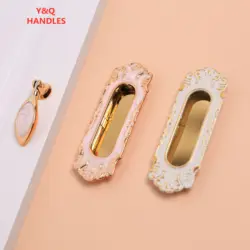 Handles Drawer Cabinet Furniture Kitchen Handles for Wardrobe Doors and Windows European mirror Modern Simplicity Hardware
