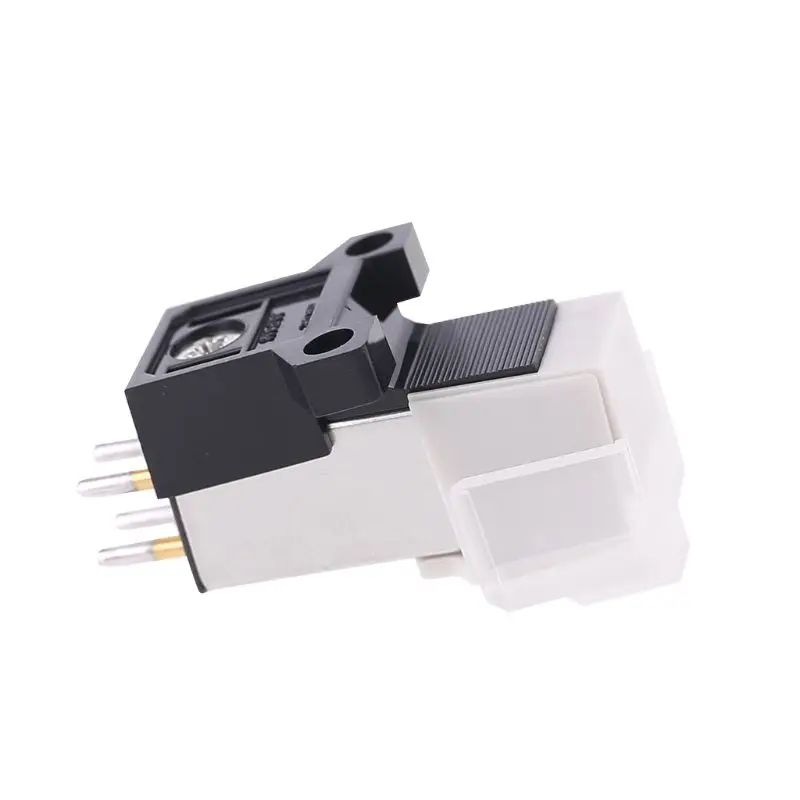 Soporte de cartucho Universal Phono Stylus, tocadiscos, carcasa de cabeza con aguja de vinilo LP