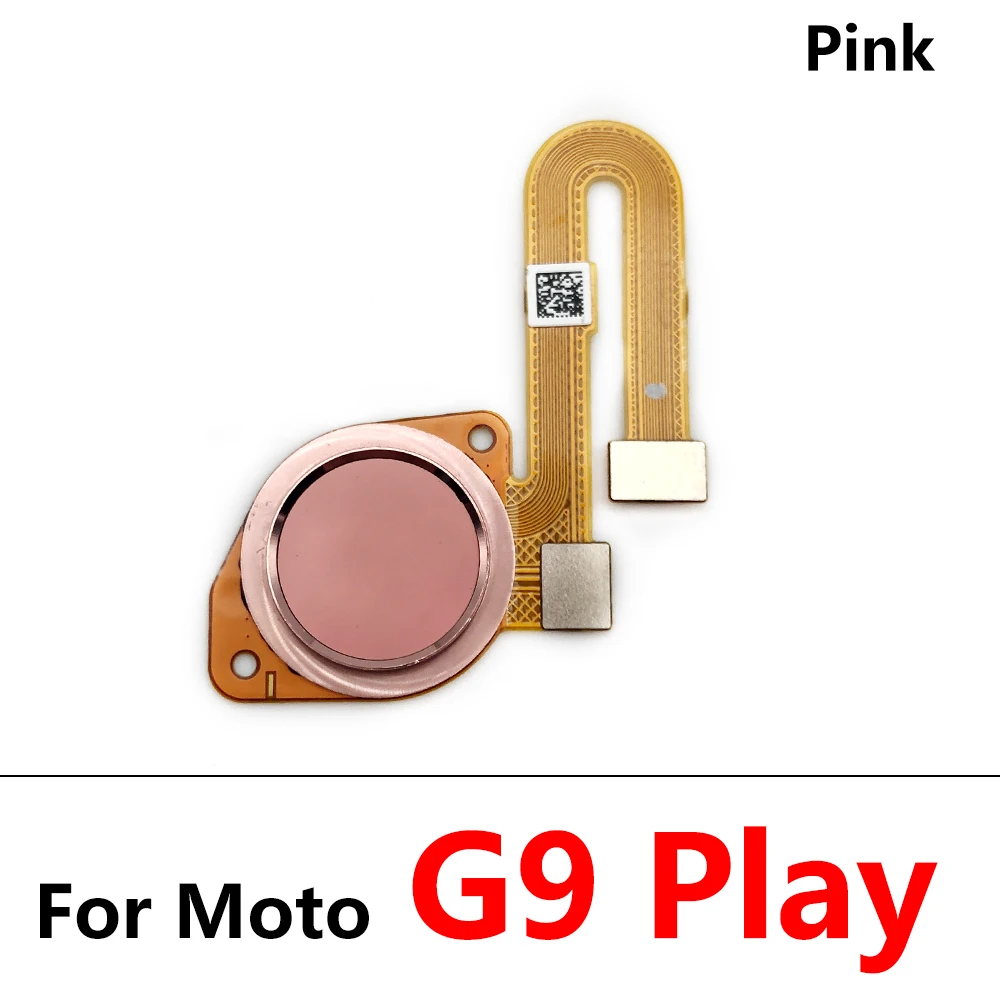 Tested Home Button FingerPrint Touch ID Sensor Scanner Flex Cable Ribbon For Moto G9 Play One Hyper G Power E7 Plus / E7 Power