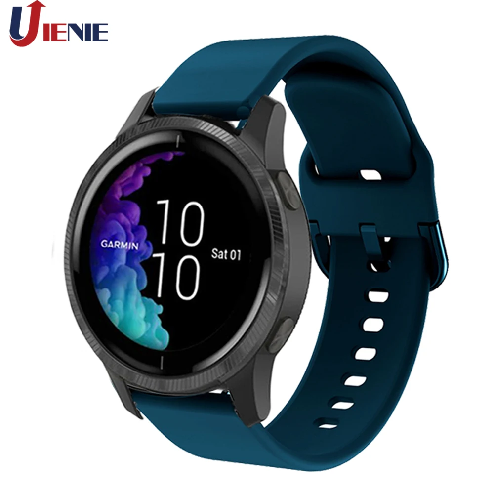 Силиконовый ремешок для часов Garmin Venu SQ/GarminMove 3 Luxe Style/Vivoactive 3, браслет для умных часов, браслет Correa