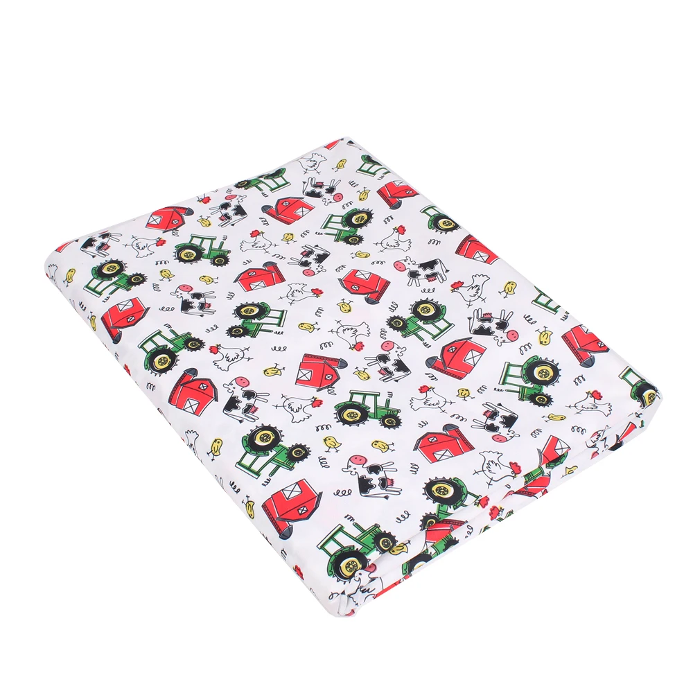 Tissu solide imprimé pour sac de support de couche-culotte de gril réutilisable, tissu imperméable sans BPA, PUL pour sac de nack de bébé, 1-4m