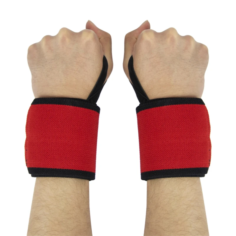 Correas de levantamiento de pesas para gimnasio, muñequera de entrenamiento, soporte de muñeca, Powerlifting, Fitness