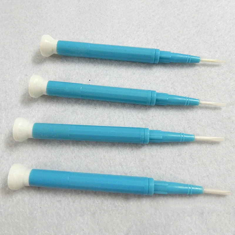 1PC 0.4Mm CD-15/20/25/100เซรามิคCrossสกรูแบนจุดSlottedไขควงขายส่ง
