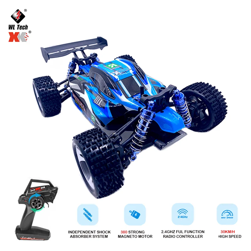 Wltoys RC Car 184011 1/18 4WD 2.4G Radio Control Remote Vehicle Models Full Propotional 30km/H High Speed Off Road  RC Cars Toys