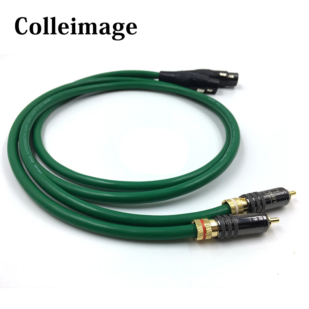 HIFI MCINTOSH 2328  RCA Male to XLR Male Female Cable 2 XLR to 2 RCA WBT-0144 Plug for Microphone Speaker
