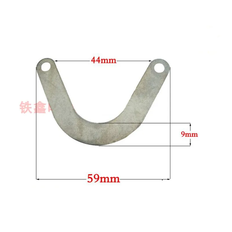 Valve Plate U Shape Tongue Shape Metal Air Compressor Accessory 59mm Wide Air Pump Accessories Stable Working Performance