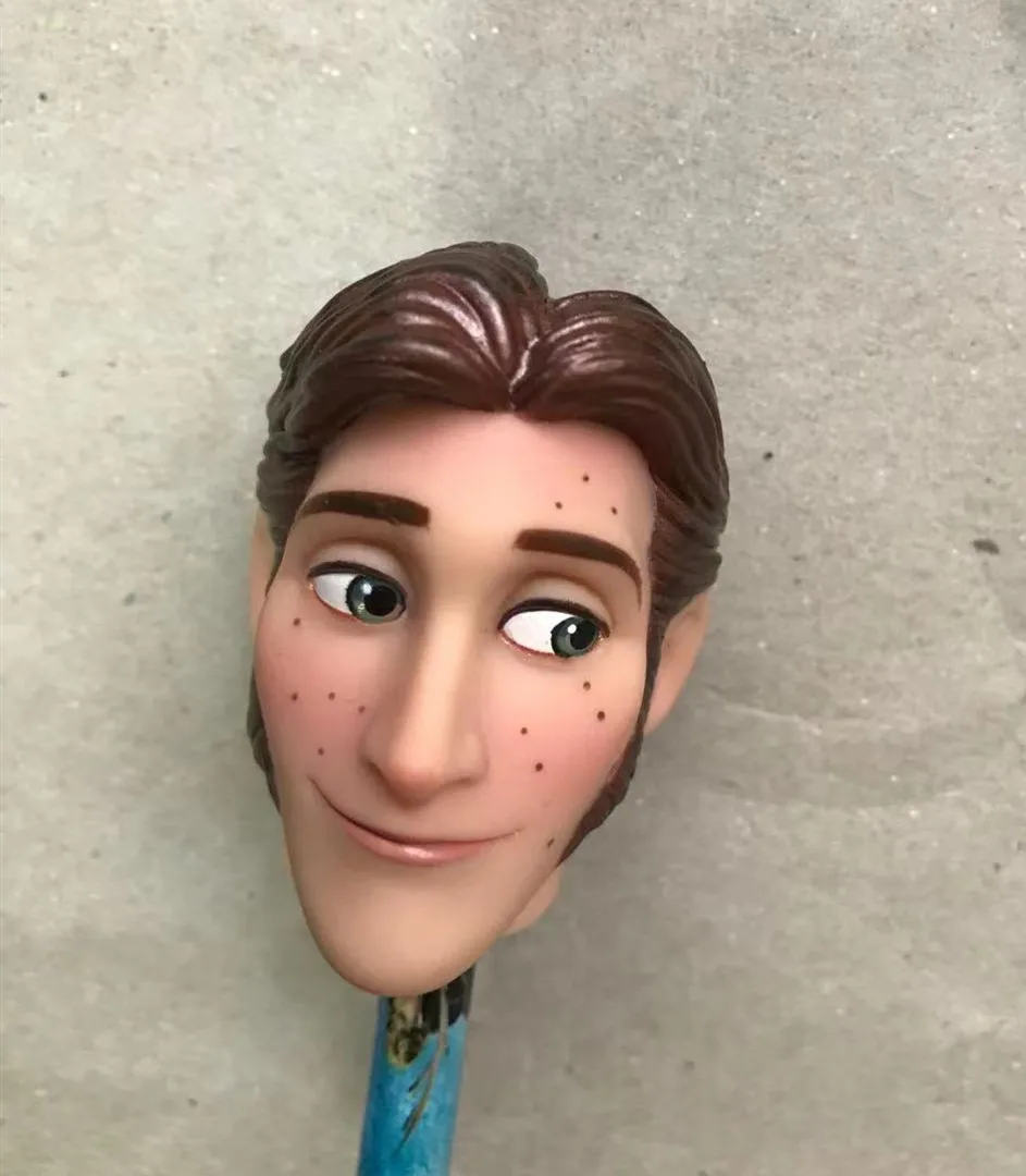 Rare Male Doll Ken Head Collection Original Doll Toy Figures Good Makeup Face Prince Man Doll Head DIY Dressing Accessories