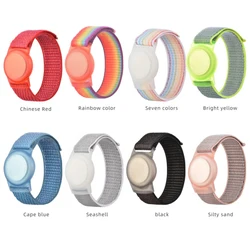 New Nylon TPU Bracelet Kids Protective Strap Case For Apple Airtags Location Tracker Protection Sleeve For AirTag Accessories