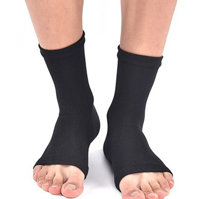 Foot Anti-Fatigue Compression Sleeve Short Tube Ankle Support Open Toe Socks Plantar Fasciitis Pain Relief Mens Womens Hot Sale