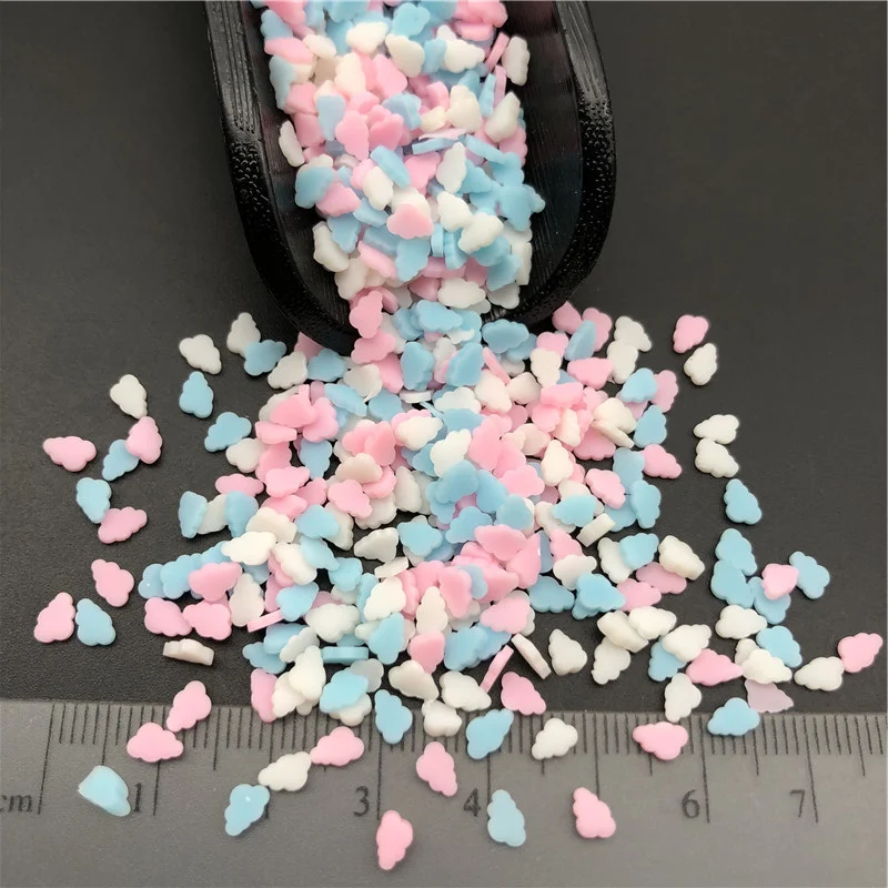 50g Cloud Polymer Clay Sprinkle For Kids Diy ,Soft Clay For Craft Clay/Nail Art /Scrapbook Decoration DIY, Craft Filler