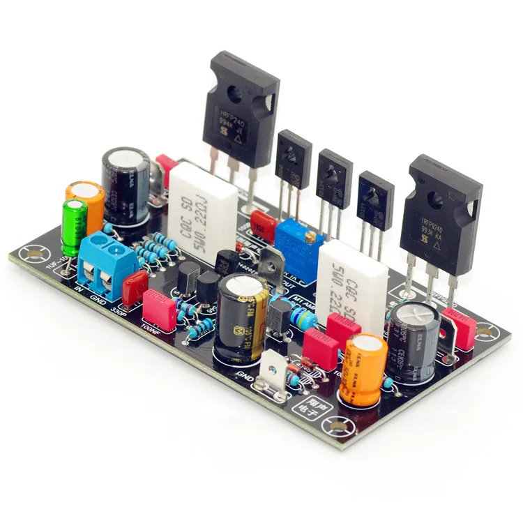 Audio Power Amplifier 100W MOS Tube Amplificador IRFP240 IRFP9240 Power Amplifier Audio Board Amp For Home Sound Theater