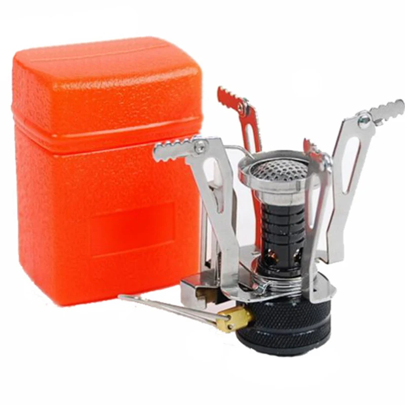 

Mini Camping Stoves Folding Outdoor Gas Stove Portable Furnace Cooking Picnic Split Stoves Cooker Burners New Arrival