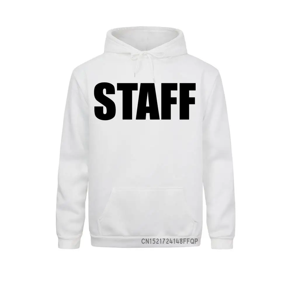 

Men Sweatshirt Letter Hoodie Staff Business Event Concert Production Show Band Harajuku Coats Graphic Novelty Pullover