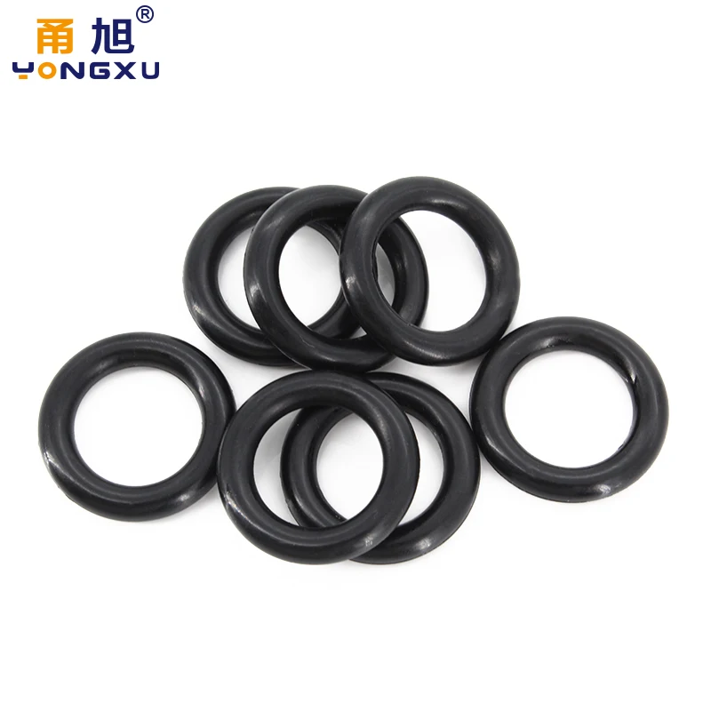 NBR O Ring Seal Gasket Thickness CS4mm OD12-200mm Wear Resistant Automobile Petrol Nitrile Rubber O-Ring Waterproof Black.-.