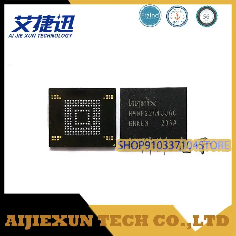 

2pcs/lot H9DP32A4JJAC 153pins 4G memory IC chips new and origianl