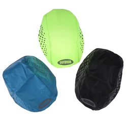 1pcs Bicycle Helmet Rain Covers Dustproof Windproof Waterproof Accessories MTB Bike Bicycle Ultralight Helmet Rain Covers