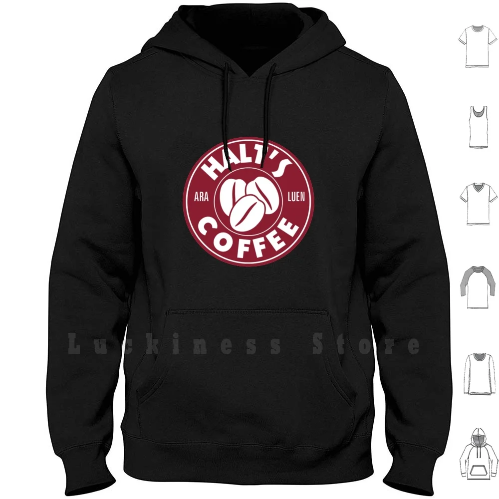 A Cup Of Coffee And No One Gets Hurt Hoodie Rangers Apprentice Ra Halt Halt Ocarrick Ranger Coffee