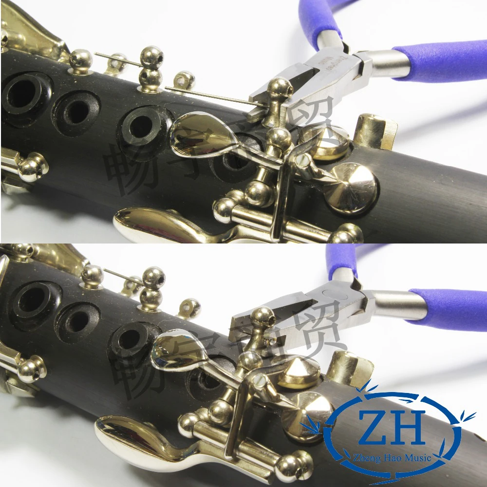 Needle Spring Removal and Installation Pliers, Wind Instrument, Saxophone, Flute, Clarinet, Adjust Repair Tools