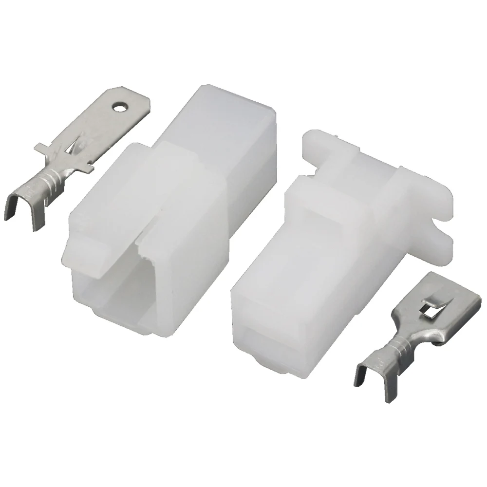 

2-контактная куртка Автомобильный разъем Автомобильный разъем с терминалом DJ70224-6.3-11/21 2P