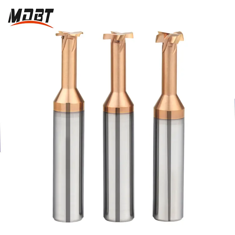 Cacbua T Khe Cắm Dao Phay Chắc Chắn Carbide Cấp Cối Xay 4Mm 6Mm 8Mm 10Mm T 12Mm loại Grooving Cấp Cối Xay CNC Công Cụ